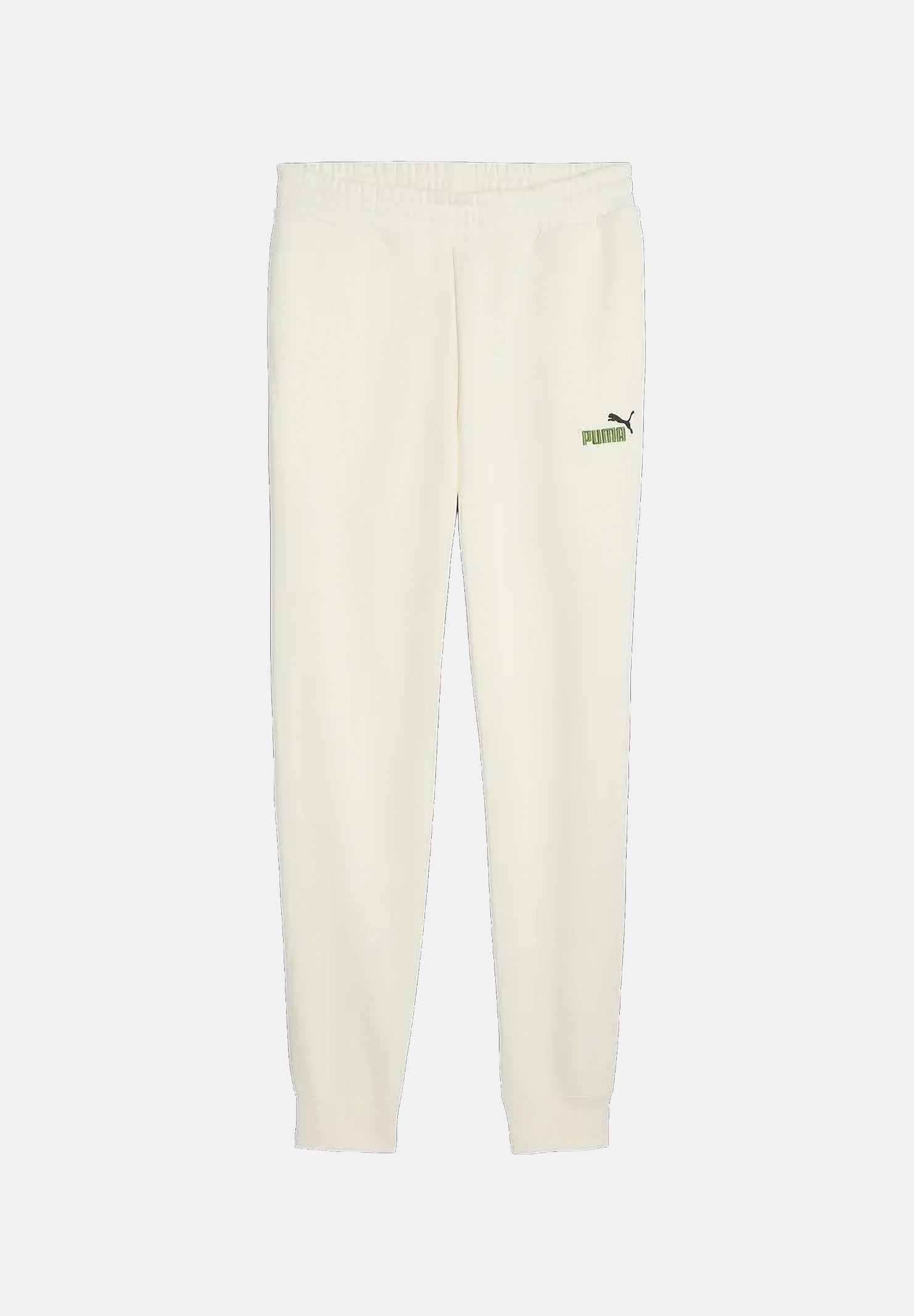 PUMA Pantaloni sportivi ESS Small  bianco panna per uomo con caviglie elasticizzate e fascia in vita. 684713 87 PUMA 
