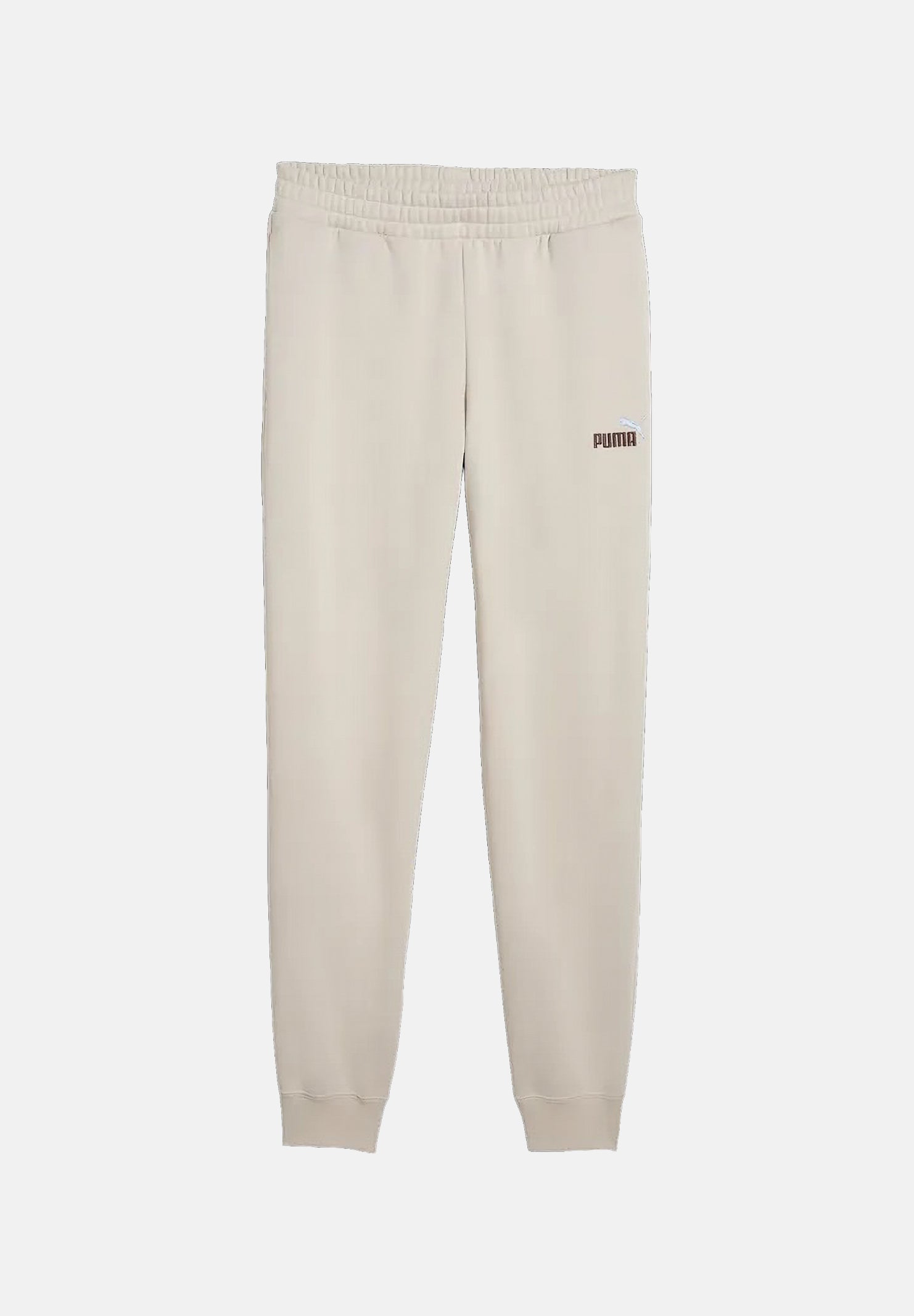 PUMA Pantaloni sportivi ESS Small beige da uomo con caviglie elasticizzate e fascia in vita. 684713 92 PUMA 