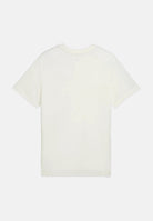 PUMA T-shirt manica corta ESS Small  bianco panna da uomo con logo ricamato sul petto 684717 87 PUMA 
