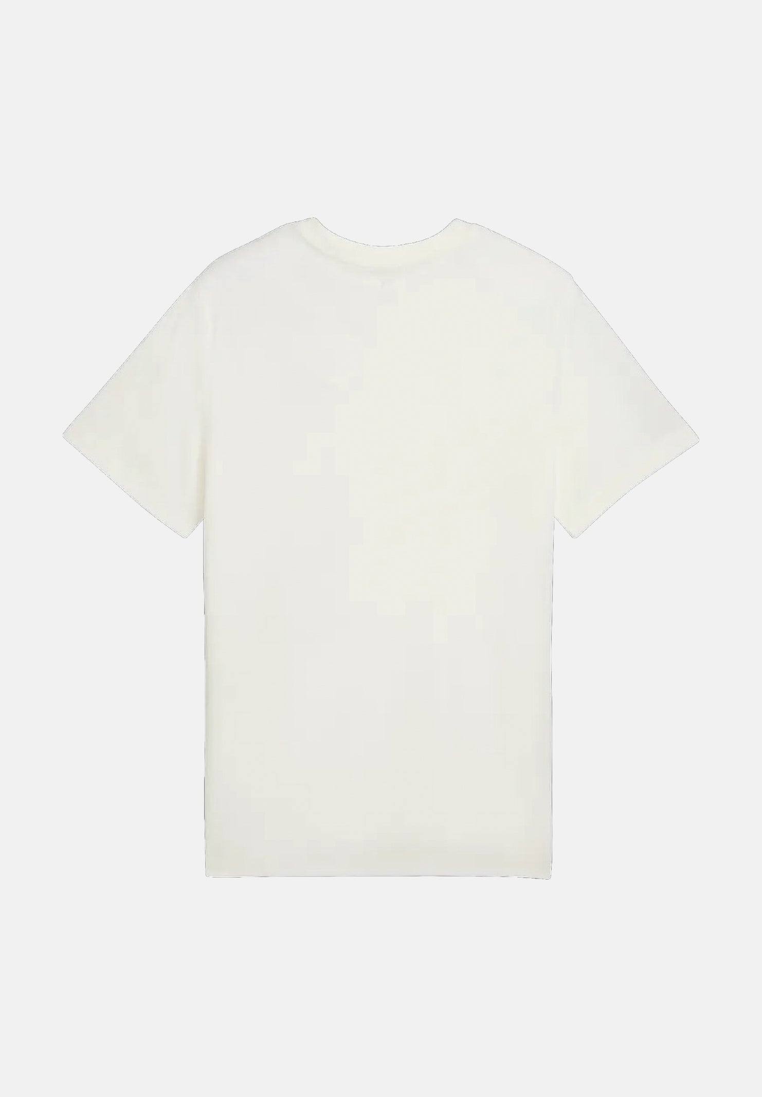 PUMA T-shirt manica corta ESS Small  bianco panna da uomo con logo ricamato sul petto 684717 87 PUMA 