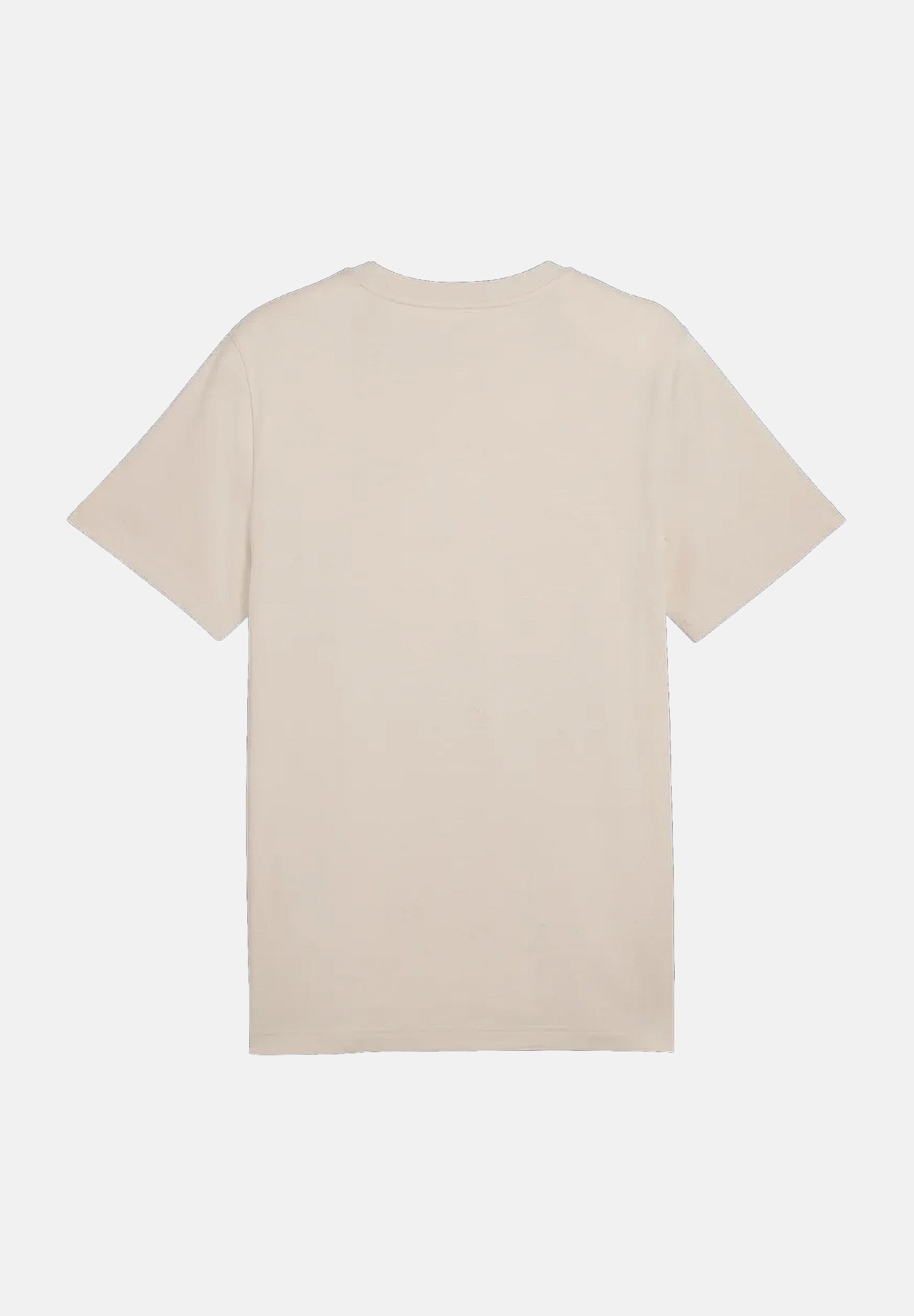 PUMA T-shirt manica corta ESS Small  beige chiaro da uomo con logo ricamato sul petto 684717 92 PUMA 