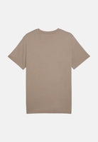 PUMA T-shirt manica corta ESS Small  beige sabbia  per uomo con logo ricamato sul petto 684717 94 PUMA 