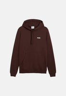 PUMA Felpa con cappuccio ESS SMALL HOODIE marrone per uomo con tasca a marsupio. 684718 33 PUMA 
