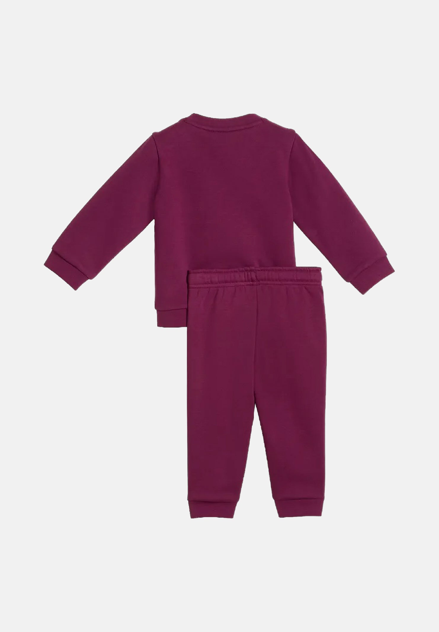 PUMA Tuta ESSENTIALS LOGO SUIT rosa per neonato con logo iconico frontale 686280 41 PUMA 