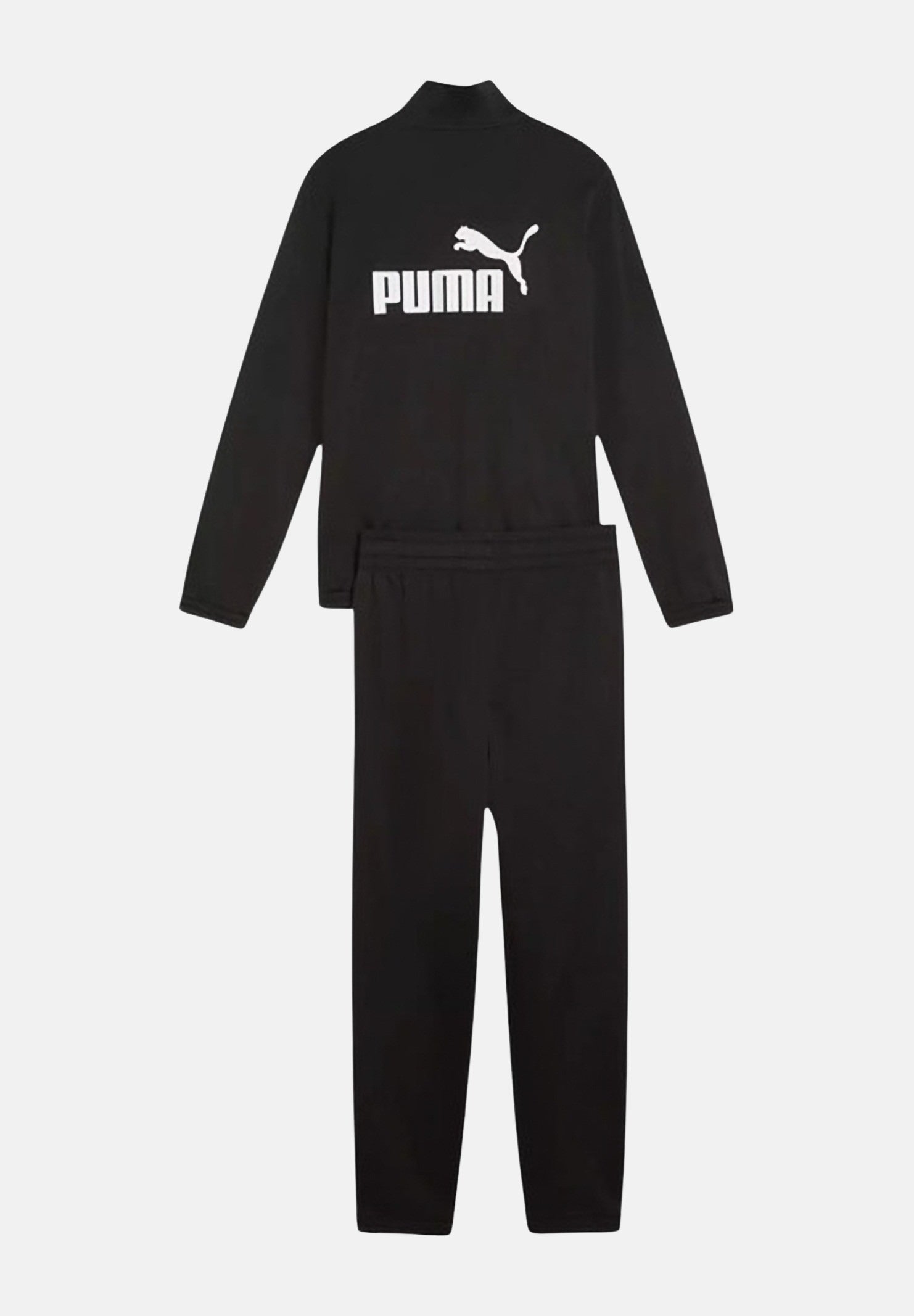 PUMA Tuta POLLY nera per bambino e bambina con mini logo frontale <BR/> 686293 01 PUMA 