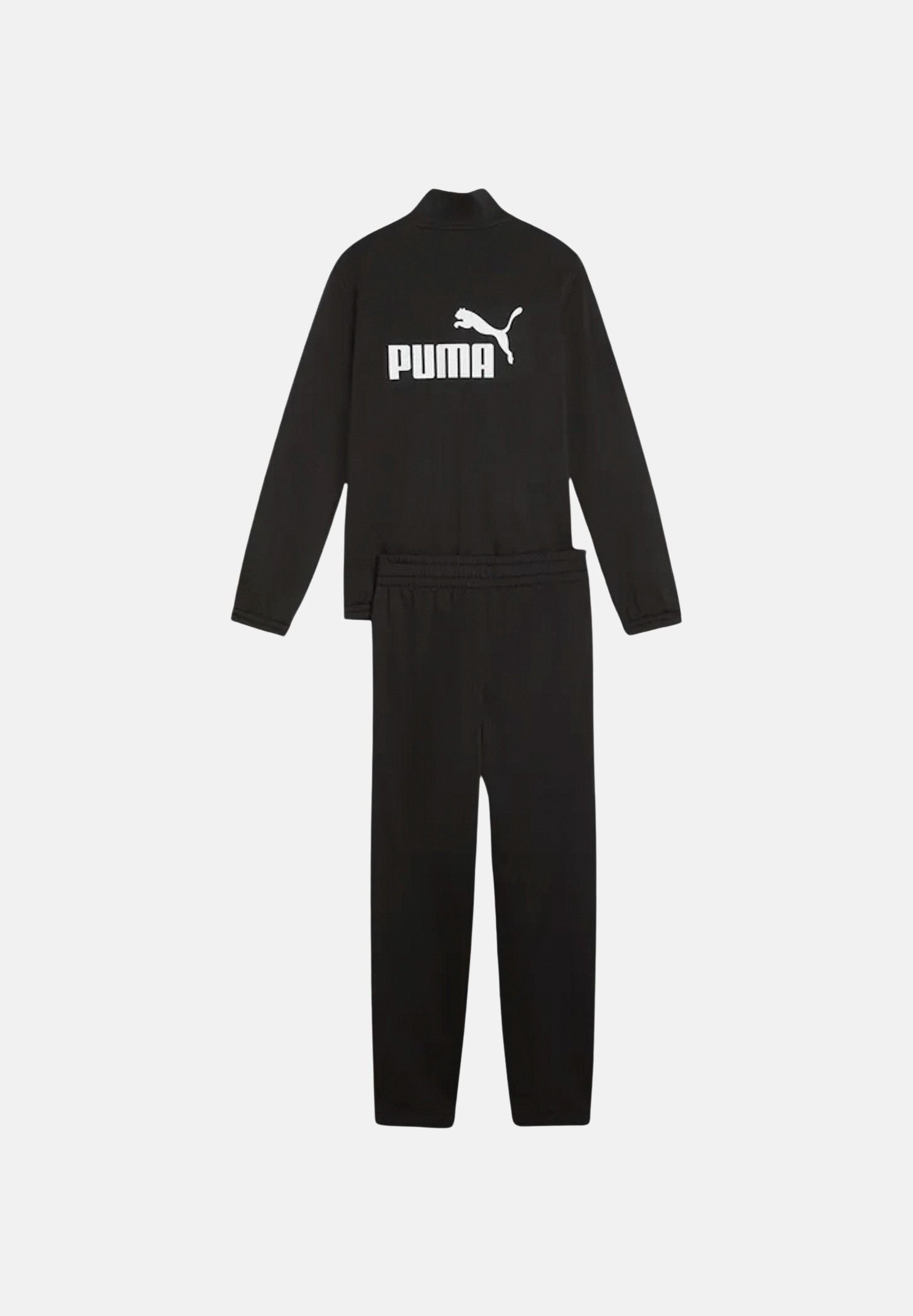 PUMA Tuta POLLY nera per bambino e bambina con mini logo frontale <BR/> 686293 01 PUMA 