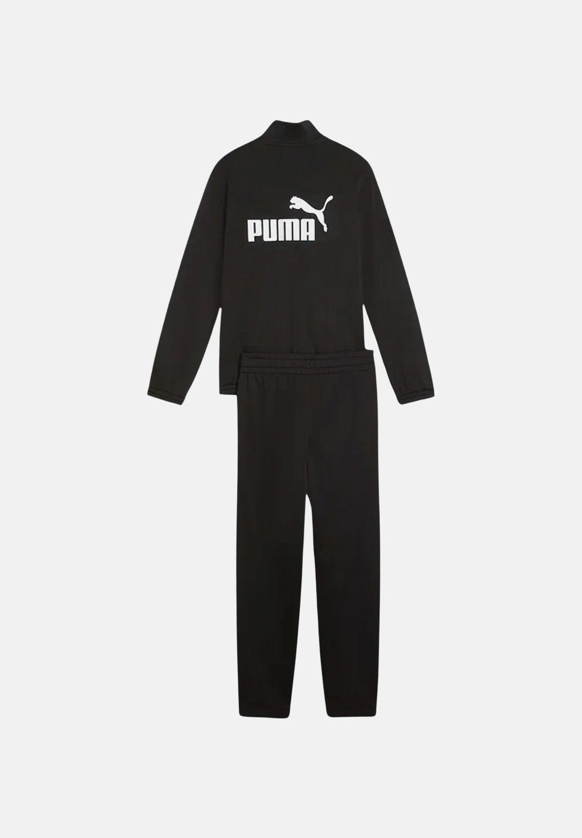 PUMA Tuta POLLY nera per bambino e bambina con mini logo frontale <BR/> 686293 01 PUMA 