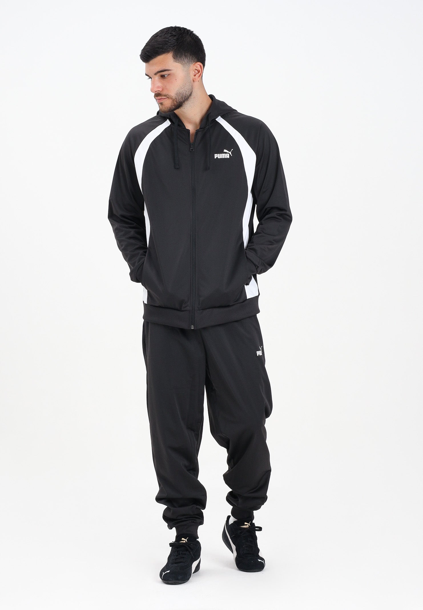 PUMA Tuta nera da uomo 688171 01 PUMA 
