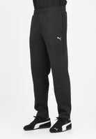 PUMA Pantaloni sportivi EVOSTRIPE neri da uomo con mini logo<BR/> 688234 01 PUMA 