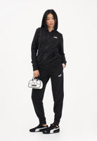 PUMA Tuta nera da donna con logo 691902 01 PUMA 