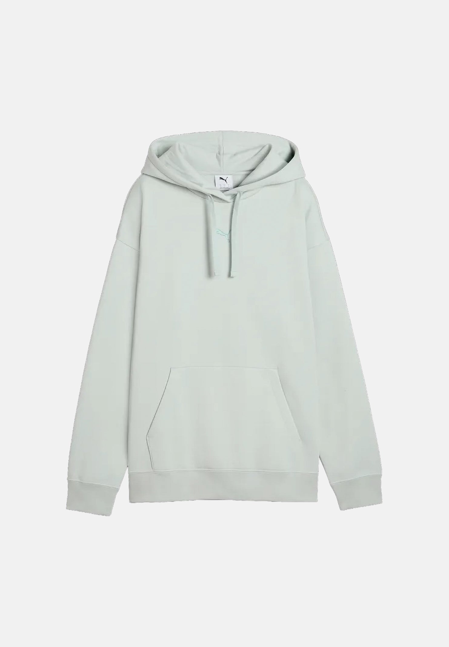 PUMA Felpa con cappuccio ESSENTIALS FLEECE verde salvia da donna 692917 29 PUMA 