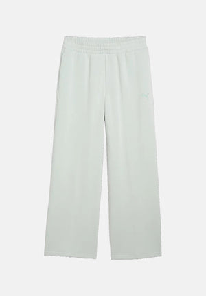 PUMA Pantaloni ESSENTIALS CAT  verde acqua  per donna con vita elasticizzata e tasche laterali. 692919 29 PUMA 