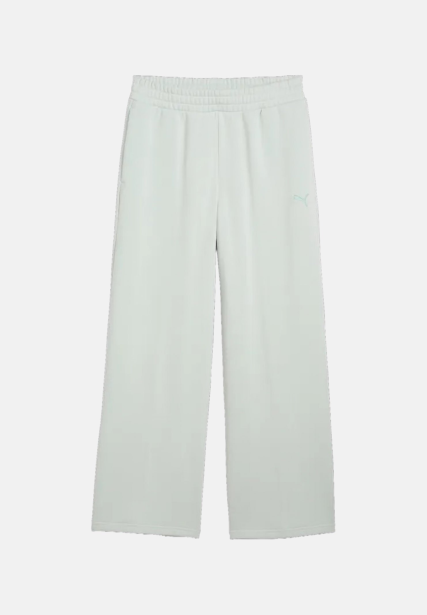 PUMA Pantaloni ESSENTIALS CAT  verde acqua  per donna con vita elasticizzata e tasche laterali. 692919 29 PUMA 