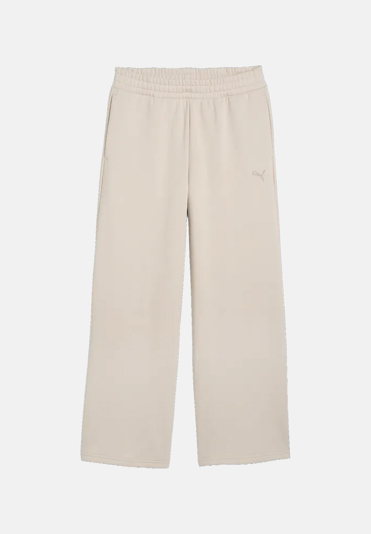 PUMA Pantaloni ESSENTIALS CAT  beige  per donna con vita elasticizzata e tasche laterali. 692919 82 PUMA 