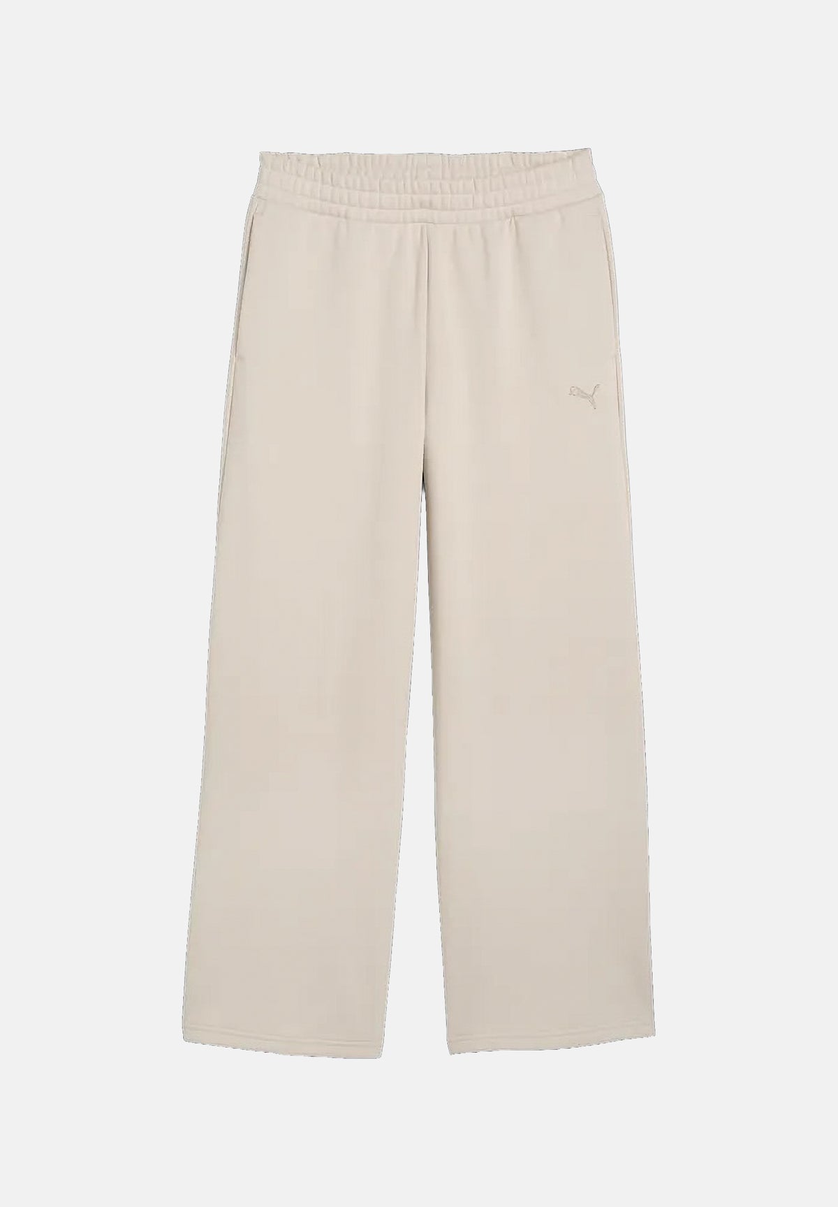 PUMA Pantaloni ESSENTIALS CAT  beige  per donna con vita elasticizzata e tasche laterali. 692919 82 PUMA 