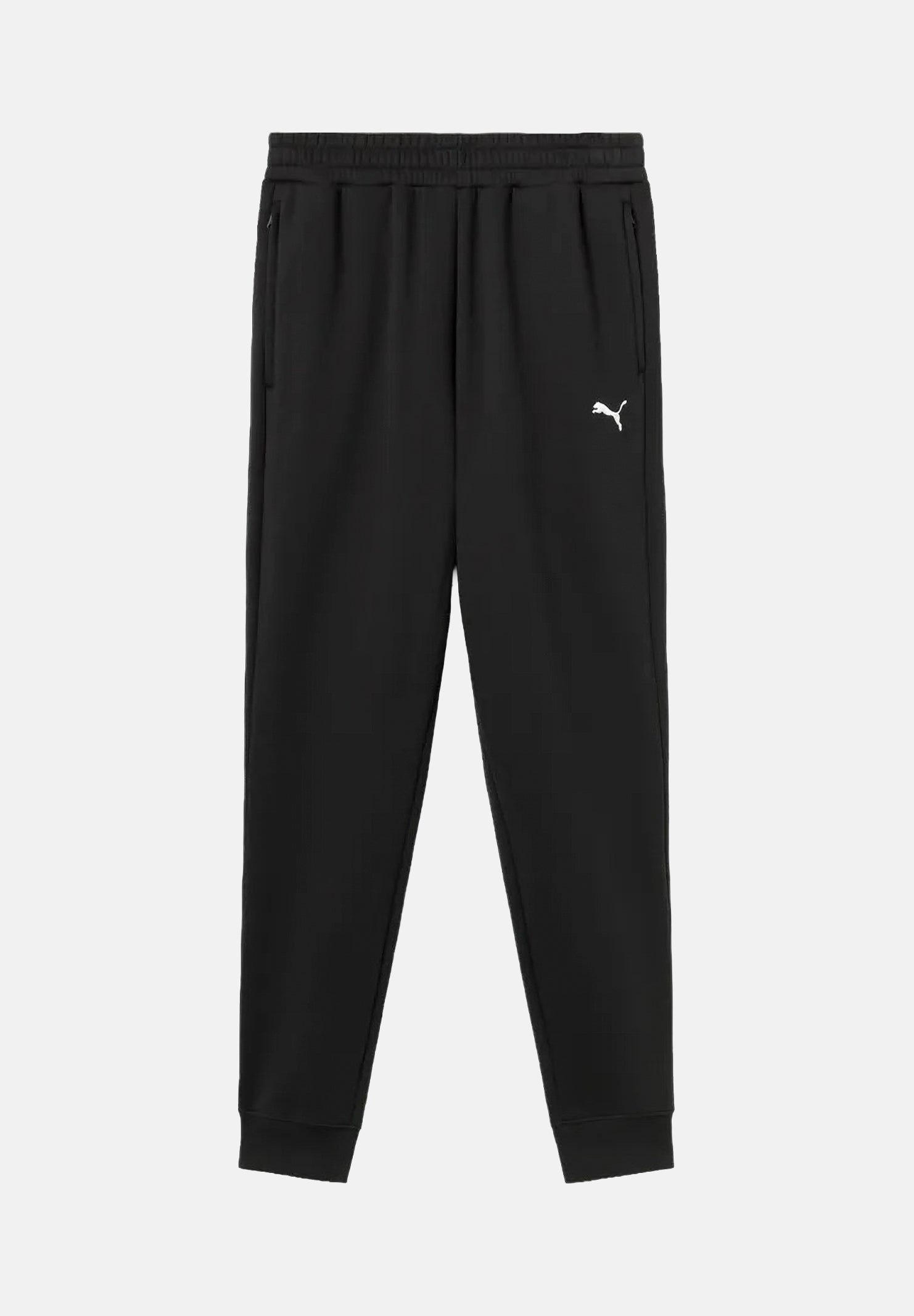 PUMA Pantaloni ESS ZIPPER nero da uomo con mini logo iconico 692939 01 PUMA 