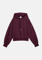 PUMA Felpa con cappuccio HOODIE bordeaux da donna con maniche a palloncino<BR/> 694027 24 PUMA 