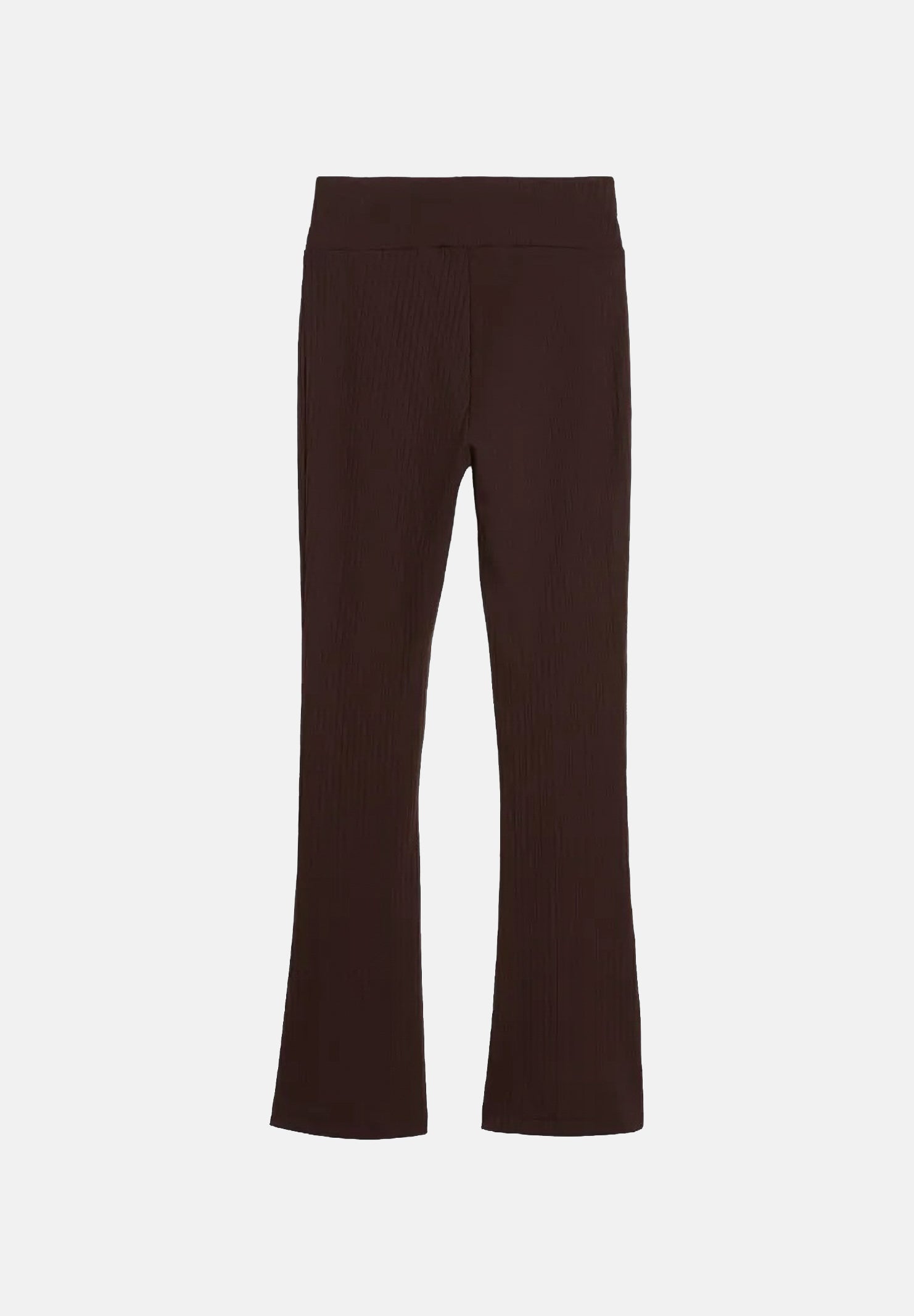 PUMA Leggings CLASS FLARED LEGGINGS marrone da donna con linea svasata ed alzata frontale 694028 33 PUMA 
