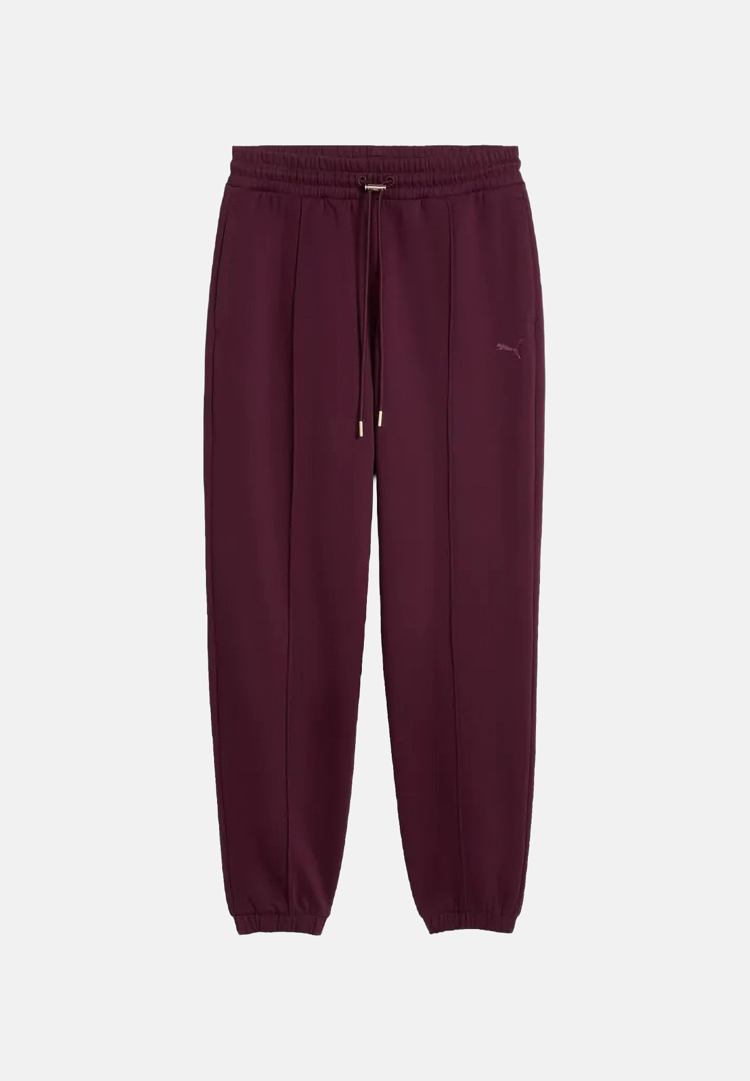 PUMA Pantaloni sportivi SWEATPANTS  bordeaux da donna con coulisse in vita e cucitura centrale 694032 24 PUMA 