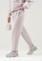 PUMA Pantalone STRAIGHT LEG  rosa da donna con vita elasticizzata, coulisse e tasche laterali. 694036 49 PUMA 