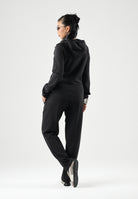 PUMA Felpa con zip EVOSTIPE FULL-ZIP HOODIE nero da donna con cappuccio integrato e tasche oblique. 694039 01 PUMA 