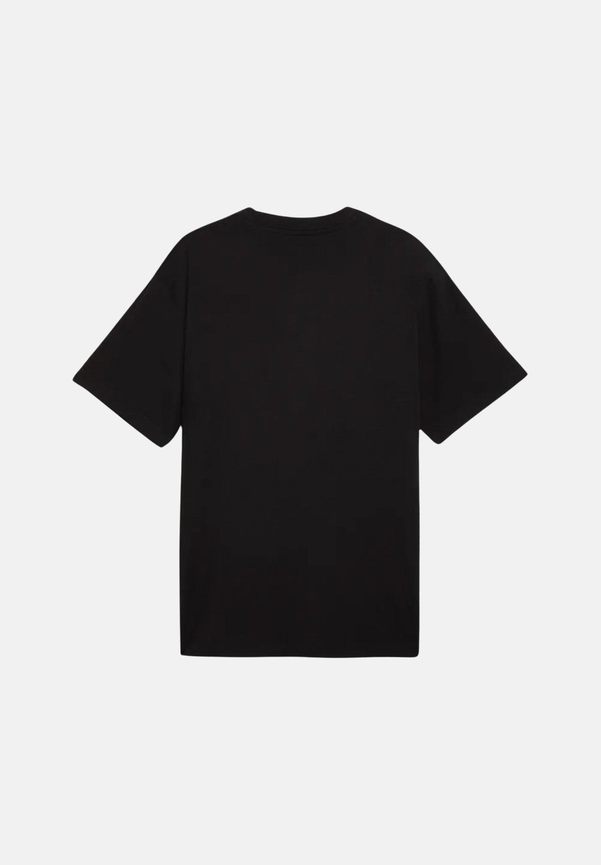 PUMA T-shirt manica corta nera da uomo con bande logate sulle maniche e logo stampato sul petto 694341 01 PUMA 