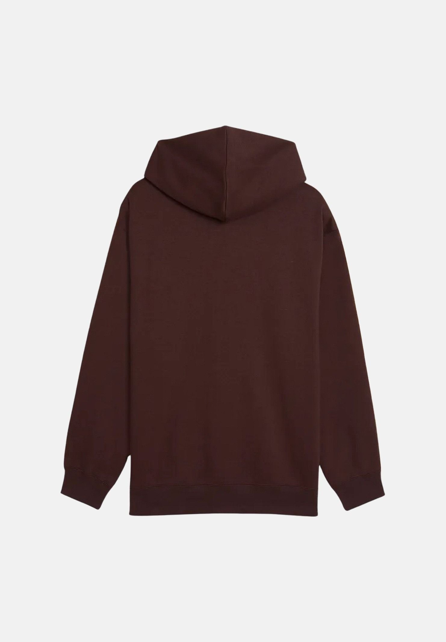 PUMA Felpa con zip marrone da uomo con cappuccio e bande logate 694343 33 PUMA 