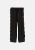 PUMA Pantaloni SPORT TAPE  nero per uomo con bande laterali logo e vita elasticizzata. 694344 01 PUMA 