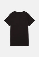 PUMA T-shirt manica corta CLASSICS RHINESTONE  nero da donna con logo in strass sul petto e girocollo. 694576 01 PUMA 