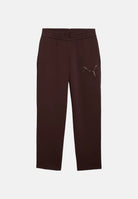 PUMA Pantaloni RHINESTON OPEN  marrone da doonna con logo in strass e fondo dritto. 694578 33 PUMA 