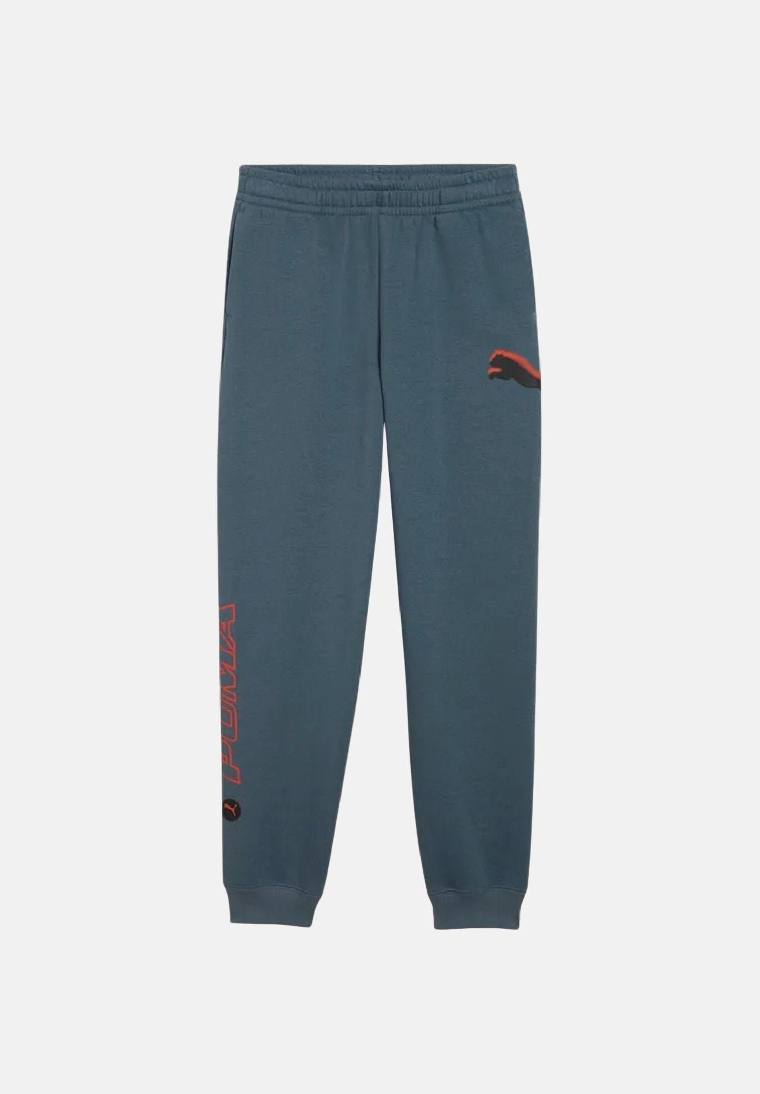 PUMA Pantaloni navy per bambino e bambina con elastico in vita e fondo a costine. 694672 37 PUMA 