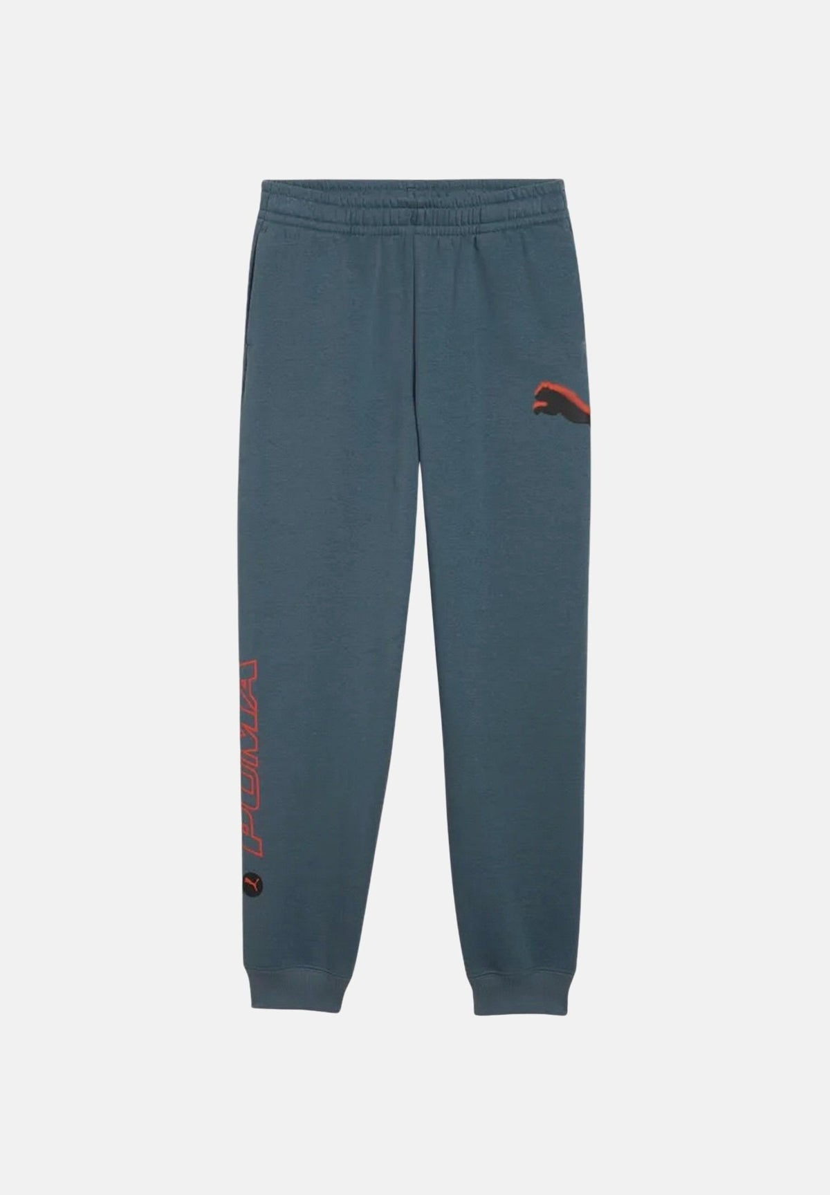 PUMA Pantaloni navy per bambino e bambina con elastico in vita e fondo a costine. 694672 37 PUMA 