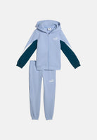 PUMA Tuta POWER COLORBLOCK SUIT azzurro da bambino con blocchi di colore dark blue. 694994 38 PUMA 