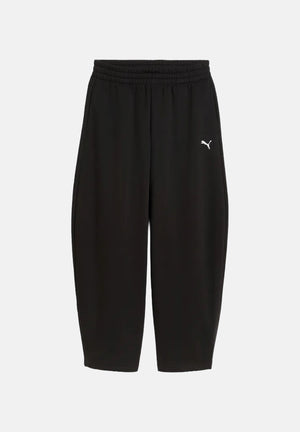 PUMA Pantaloni CLASS RELAXED SWEATPANTS neri da donna con  tasche laterali 695423 01 PUMA 