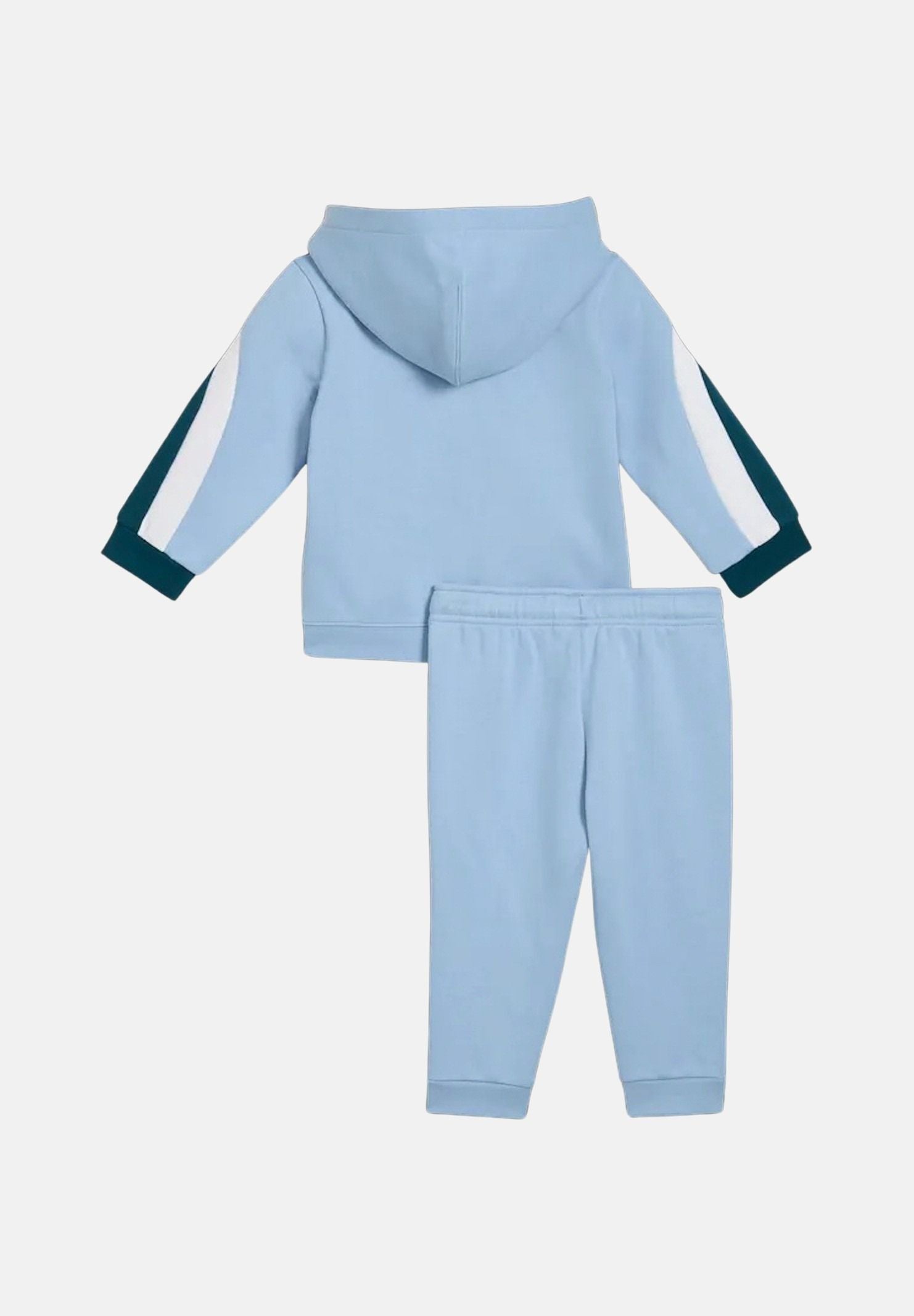 PUMA Tuta celeste da neonato con felpa con cappuccio e chiusura a zip 695786 38 PUMA 