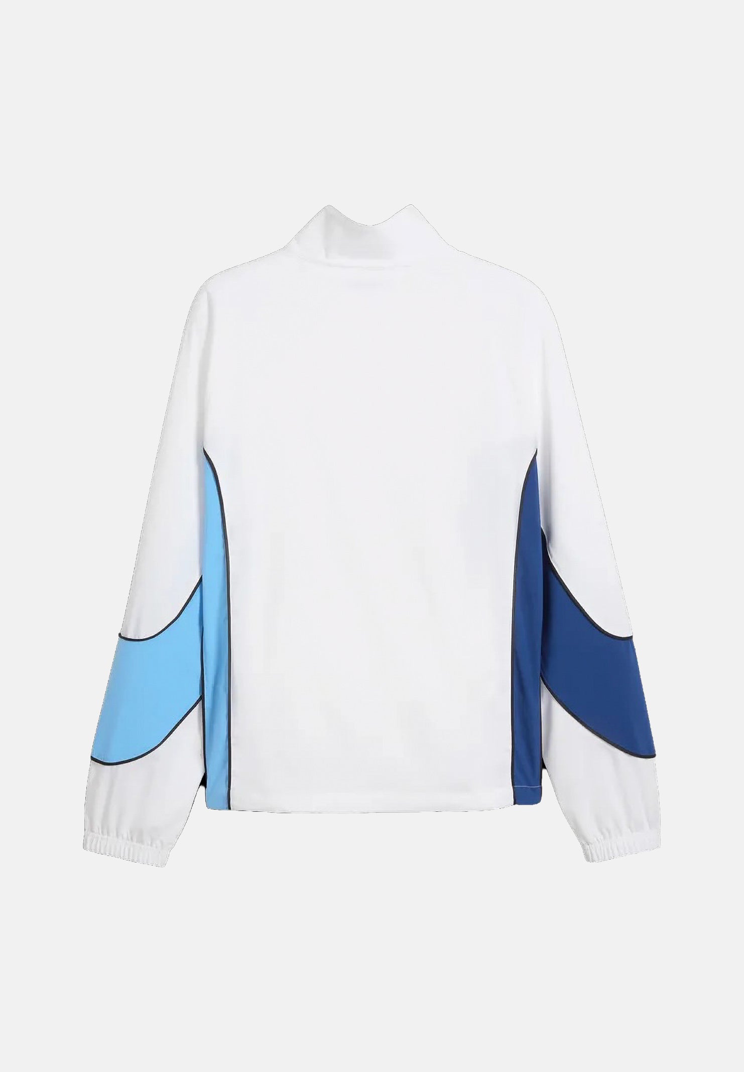 PUMA Giacca a vento  MANCHESTER CITY FC ICONIC  white per uomo con chiusura full-zip e stemma del club 786290 06 PUMA 
