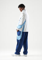 PUMA Giacca a vento  MANCHESTER CITY FC ICONIC  bianca per uomo con chiusura full-zip e stemma del club 786290 06 PUMA 