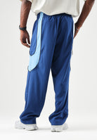 PUMA Pantaloni MANCHESTER CITY FC ICONIC  blu per uomo con pannelli colorati e vita elasticizzata 786291 07 PUMA 