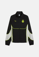 PUMA Felpa con zip BORUSSIA DORTMUND PUMATECH-X nera per uomo con  con inserti grigi a contrasto 786362 11 PUMA 