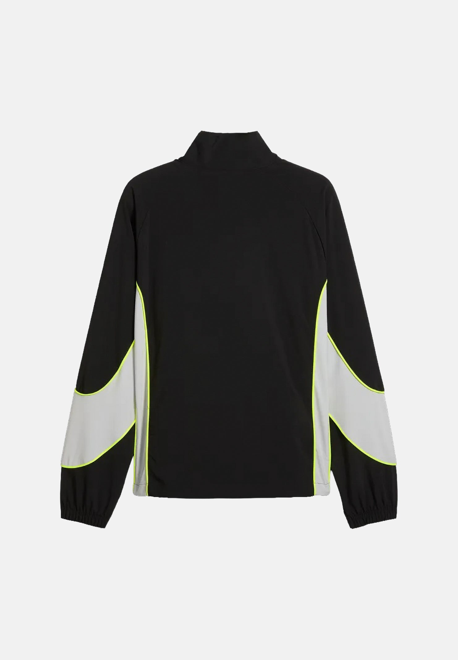 PUMA Felpa con zip BORUSSIA DORTMUND PUMATECH-X nera per uomo con  con inserti grigi a contrasto 786362 11 PUMA 