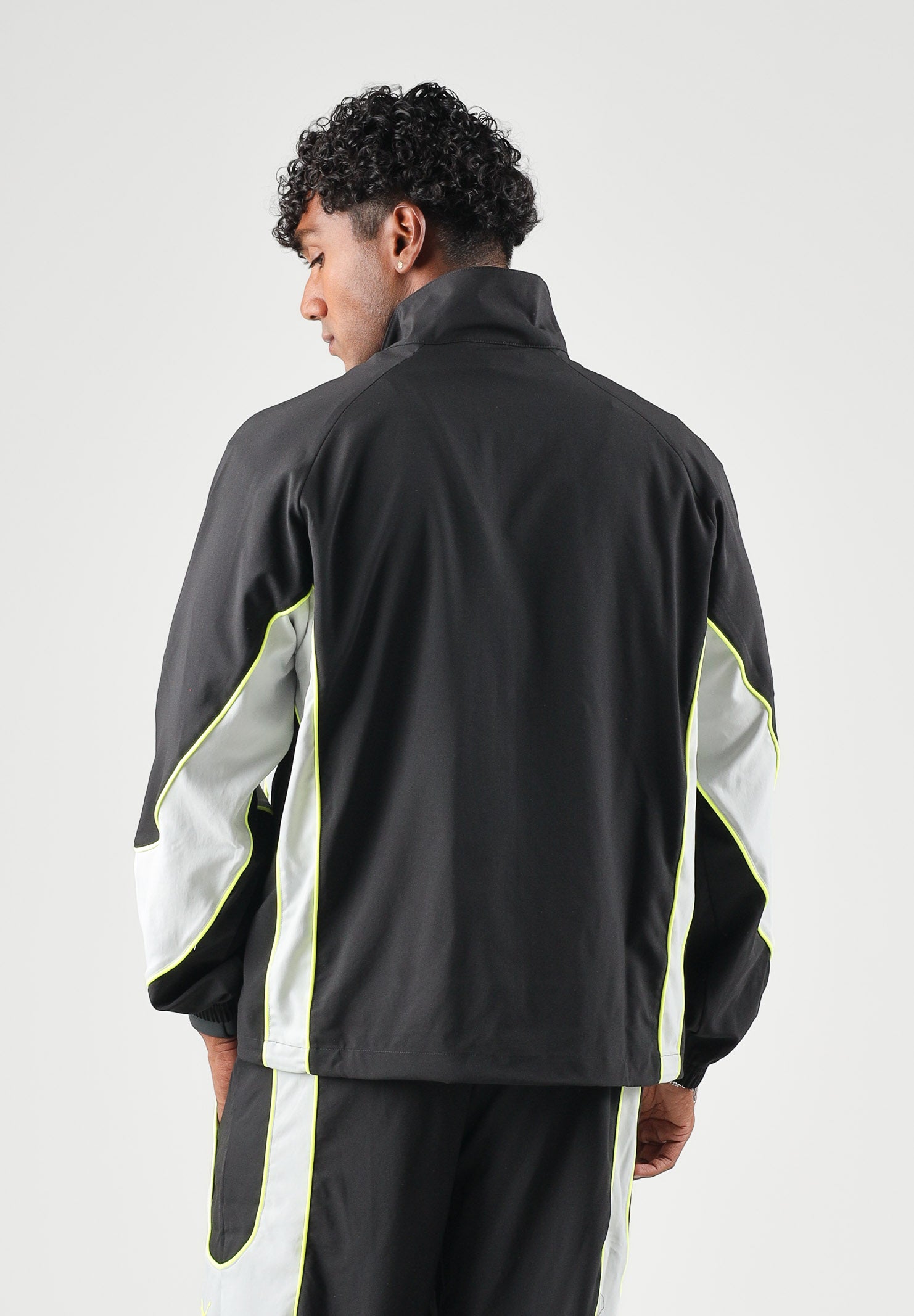 PUMA Felpa con zip BORUSSIA DORTMUND PUMATECH-X nera per uomo con  con inserti grigi a contrasto 786362 11 PUMA 