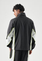 PUMA Felpa con zip BORUSSIA DORTMUND PUMATECH-X nera per uomo con  con inserti grigi a contrasto 786362 11 PUMA 