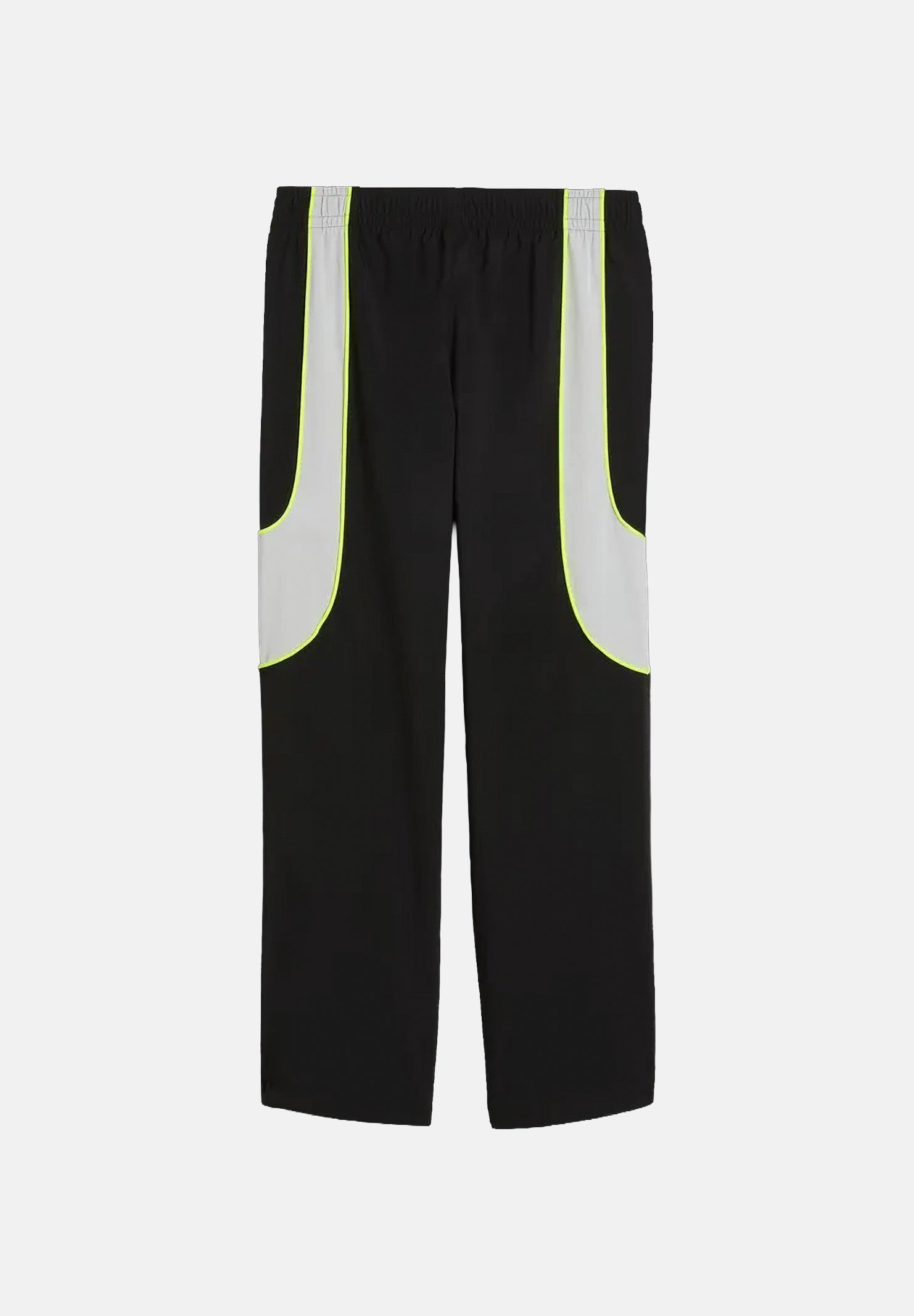 PUMA Pantaloni BORUSSIA DORTMUND PUMATECH-X neri per uomo con inserti laterali grigi a contrasto 786363 11 PUMA 