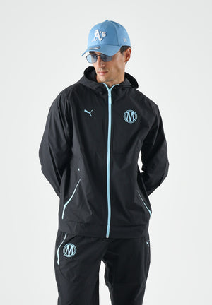 PUMA Giubbotto sportivo OM PUMATECH WOVEN JACKET, nero da uomo 786449 20 PUMA 