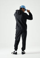 PUMA Pantaloni OLYMPIQUE DE MARSEILLE vibrant blue, blu e nero da uomo con dettagli logo e stemma 786450 20 PUMA 