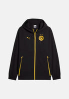 PUMA Giacca BORUSSIA a vento nera da uomo con dettagli a contrasto e stemma<BR/> 786509 07 PUMA 