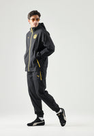 PUMA Pantaloni BORUSSIA DORTMUND nero da uomo con dettagli a contrasto 786510 07 PUMA 
