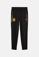 PUMA Pantaloni sportivo BORUSSIA DORTMUND nero da uomo con dettagli a contrasto 786510 07 PUMA 