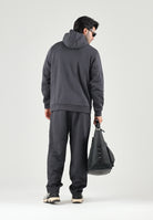 PUMA Felpa con zip AC MILAN TRAVEL HOODIE nero da uomo con cerniera e dettagli rossi a contrasto. 786685 20 PUMA 