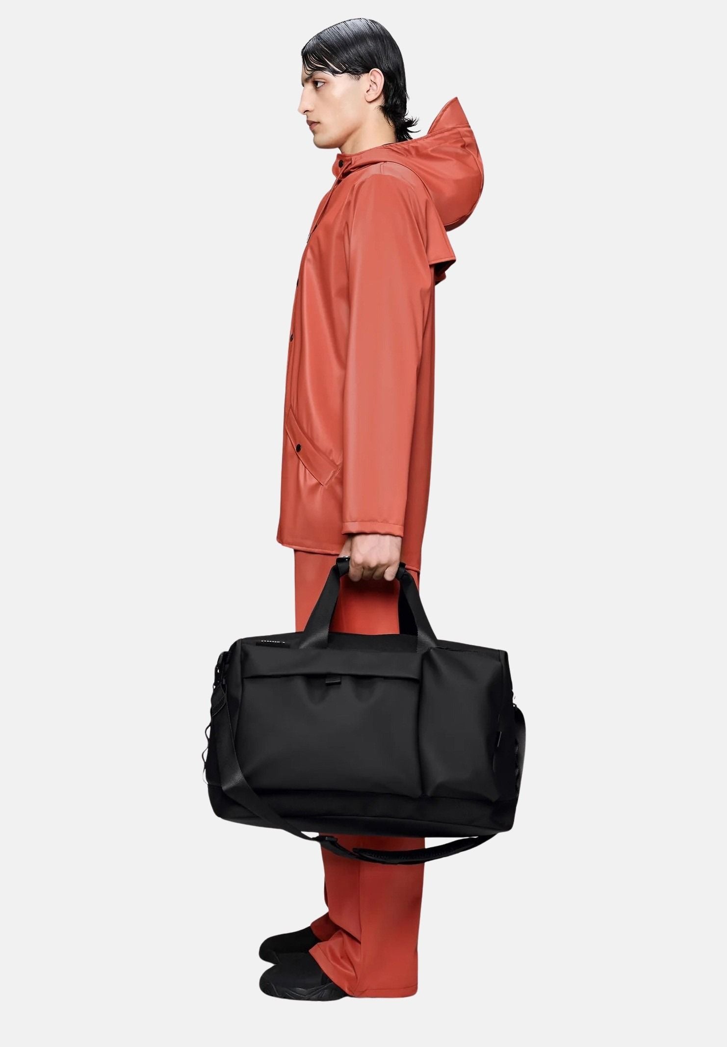 RAINS Borsa Otaru Weekend nera per uomo e donna RA12890 BL RAINS 